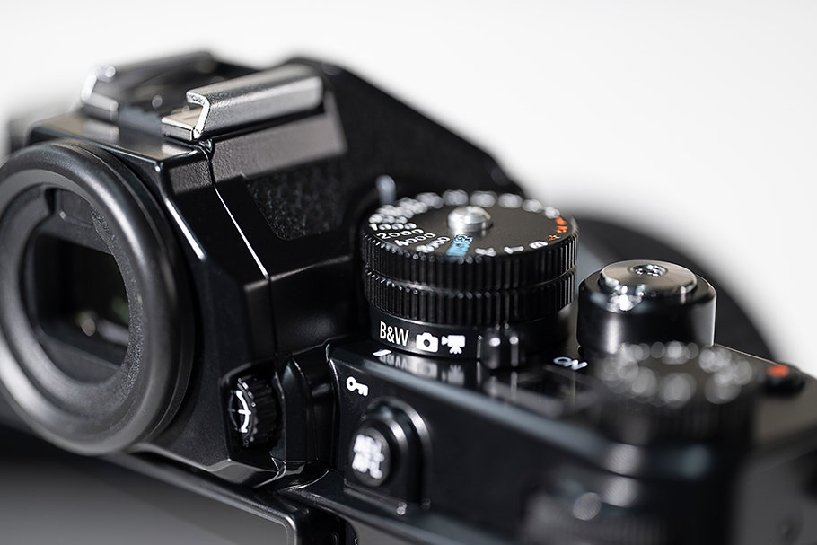 Close up of B&W Switch on Nikon Mirrorless Z f | Nikon Cameras, Lenses & Accessories