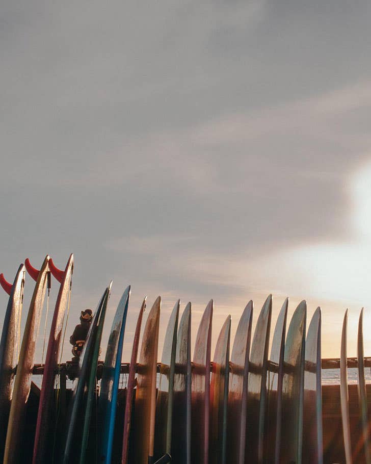 Racked Surfboards Photo by Anton Kollo Racked Surfboards Photo by Anton Kollo | Nikon Cameras, Lenses & Accessories